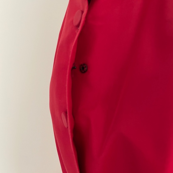 Carmen Marc Valvo Collection Women's Red Halter Dress Black Lace Size 6 - Picture 8 of 14